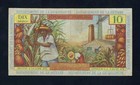 French Antilles 10 Francs 1964 P-8a Vf