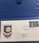 1975 Bermuda  100 Gold Proof Coin Royal Visit First Day Cover Coa   Case   Docs