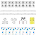 Child Safety Adhesive Magnetic Cabinet Locks  20 Locks And 3 Keys   Easy Install