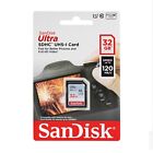 Sandisk Ultra 32gb Sd Sdhc Flash Memory Card Class 10 120mb s Uhs-i