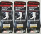 6 Pairs Snap-on Crew Socks Men s Black X-large  free Shipping  Made In Usa  new 