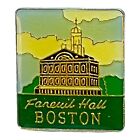Vintage Faneuil Hall Lapel Hat Pin Boston Massachusetts Travel Souvenir