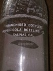 Old 1950s Salinas California Soda Bottle Lot Pepsi Cola   Coca Cola 