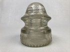 Vintage Hemingray-20 Made In U s a  Glass Insulator Clear