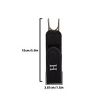 2pcs Hidden Elastic Belt Hook Adjustable No Buckle Waist Band Strap Unisex