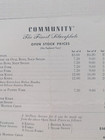 Community - The Finest Silverplate  Vtg Price List Henry s Of Syracuse