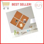 Quartet Cork Tiles  Cork Board  12  X 12   Corkboard  Wall Bulletin Boards  Natu