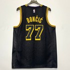 Luka Doncic  77 Basketball Jersey Black Fan Jersey Heat Pressed Brand New S-2xl
