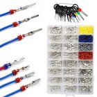739pcs Automotive Electrical Connector Pins Kit Terminal Removal Tool Wire Seals