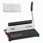 Manual Coil Spiral Binding Machine  34-holes Binding 120 Sheets