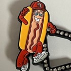 Cleveland Guardians Hot Dog New Era Frame Hat Pin Bag Baseball Fitted Mascot