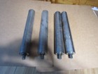 Conveyor Rollers 17  Btw Frame 2 1 2  Diameter 1116 Hex Axle Heavy Duty Qty 4