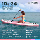 Inflatable Stand Up Paddle Board inflatable Paddleboards 32 34 Inch Wide all Aro