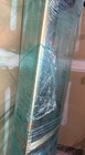 Vintage Brass And Curved Glass Display Curio Cabinet