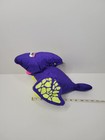 Vtg 1992 Fisher-price Puffalump Purple Parachute Pterodactyl Dinosaur 12  Plush