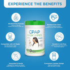 Resplabs Cpap Mask Cleaning Wipes - Unscented  Alcohol-free Cleaner For All Mask