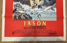 Orig  Movie Poster  Jason   The Argonauts 1963 1978 Re  One Sheet 27x40-3 4 
