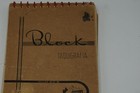 Estrella Num  80-b Block Taquigrafia Pocket Sketchbook Travel Diary 1960 s