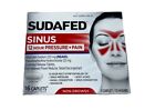 Sudafed Sinus 12 Hour Pressure   Pain  96 Tablets Total  Exp  08 2025
