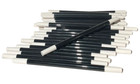 24 Classic Magic Wands 10  Set Plastic Magician Wizard Trick Toy Black White Tip