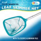 11 5 Ft Swimming Pool Leaf Skimmer Net  Telescopic Aluminum Pole  6  Fine Mesh