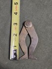 Old Vintage Antique 19th C Early 1800 s Miniature 3 1 2  Inch Brass Leg Calipers