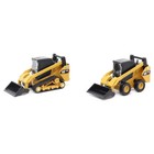 Diecast Masters Cat 272d2 Skid Steer   297d2 Track Loader 1 64 Model Set 84647cs