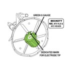 Green G Electrode Setting Gauge For Beckett Afii  af 2   Nx   Rf Oil Burners Z