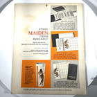 Vintage The 1966 Maidens Calendar Adult Humor Funny 12 Month Pin-up Art Nude