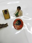 Lot Of 4 Different Michael Jackson Enamel Pin Hat lapel  Pins New