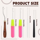 5 Size Latch Hook  Crochet Hooks For Hair  Latch Hook Kit   Crochet Needles For