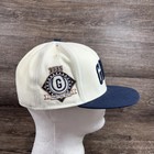 Homestead Grays Baseball Hat Cap Fitted Men s 7 3 8 Cream Navy Negro Leagues
