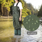 2-ply Fishing Chest Waders Breathable Waterproof Stocking Foot River Wader Pants