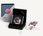 Marvel Pamp Captain America 1 Oz Silver Proof Coin 2022