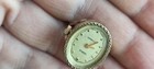 Rare Vintage Watch Ring Chaika Gold Plated Au Ussr