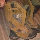 Cabela s Gore-tex Scent-lok In Mossy Oak Waterproof Front Zip Boots Size 12w