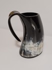 Viking Style Drinking Horn Tankard Mug