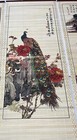 Vintage Lot Of 2 Bamboo Asian Wall Scroll Hangings Made In Taiwan-new