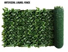 58 x196  Ivy Leaf Artificial Faux Dark Green Privacy Fence Wall Hedge Decor