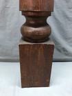 Antique Vtg Hardwood Interior Entryway Cherry Staircase Post 7x42 Old 1541-25b