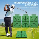 Swingmetrics Golf Hitting Mat     Swing 13 8 Inches X 8 6   A-swing Path Only