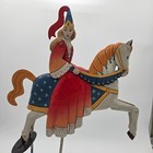 Authentic Models Medieval Princess Horse Skyhook Kinetic Balance Toy Folkart