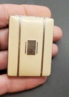 Harriet Hubbard Ayer Signed Vintage Small Enamel Makeup Compact