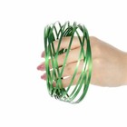 3d Green Magic Flow Ring Toy Infinity Arm Kinetic Spring Slinky Juggle Dancex25