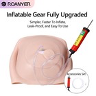 Roanyer Upgraded Inflatable Silicone Fake Triplets Pregnant Belly For Crossdress