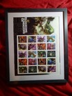 Dungeons And Dragons Usps Stamps Complete   Framed 2024