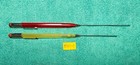 2 Vintage Translucent Scripto K780 Mechanical Pencils Red yellow - 1 1mm 0 046 
