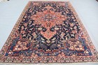 5 7 X 8 2 Semi Antique Hand Knotted Tribal Area Rug   Persian Style Nomad Rug