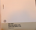 960-0225 Cummins Onan Parts Manual Dfx Ldfx Catalog Genset Generator Set Literat