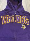 Vintage Minnesota Vikings Antigua Full Zip Up Jacket Men   s Large Streetwear